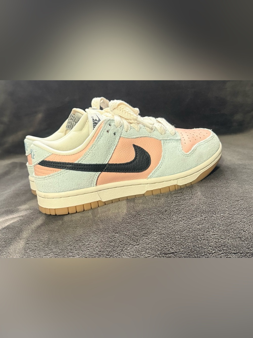 Nike Dunk Low Women's 'Glacier Blue/Arctic Orange' - Picture 2 of 7